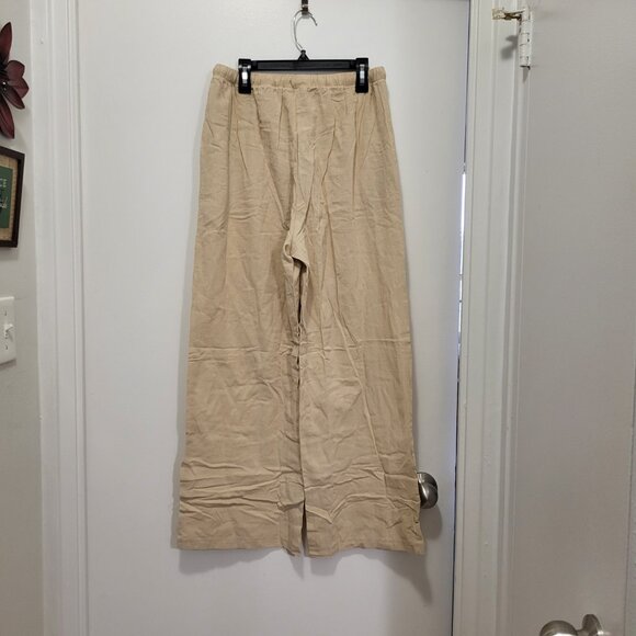 WOMENS  WIDE  LEG PANTS - Picture 2 of 2